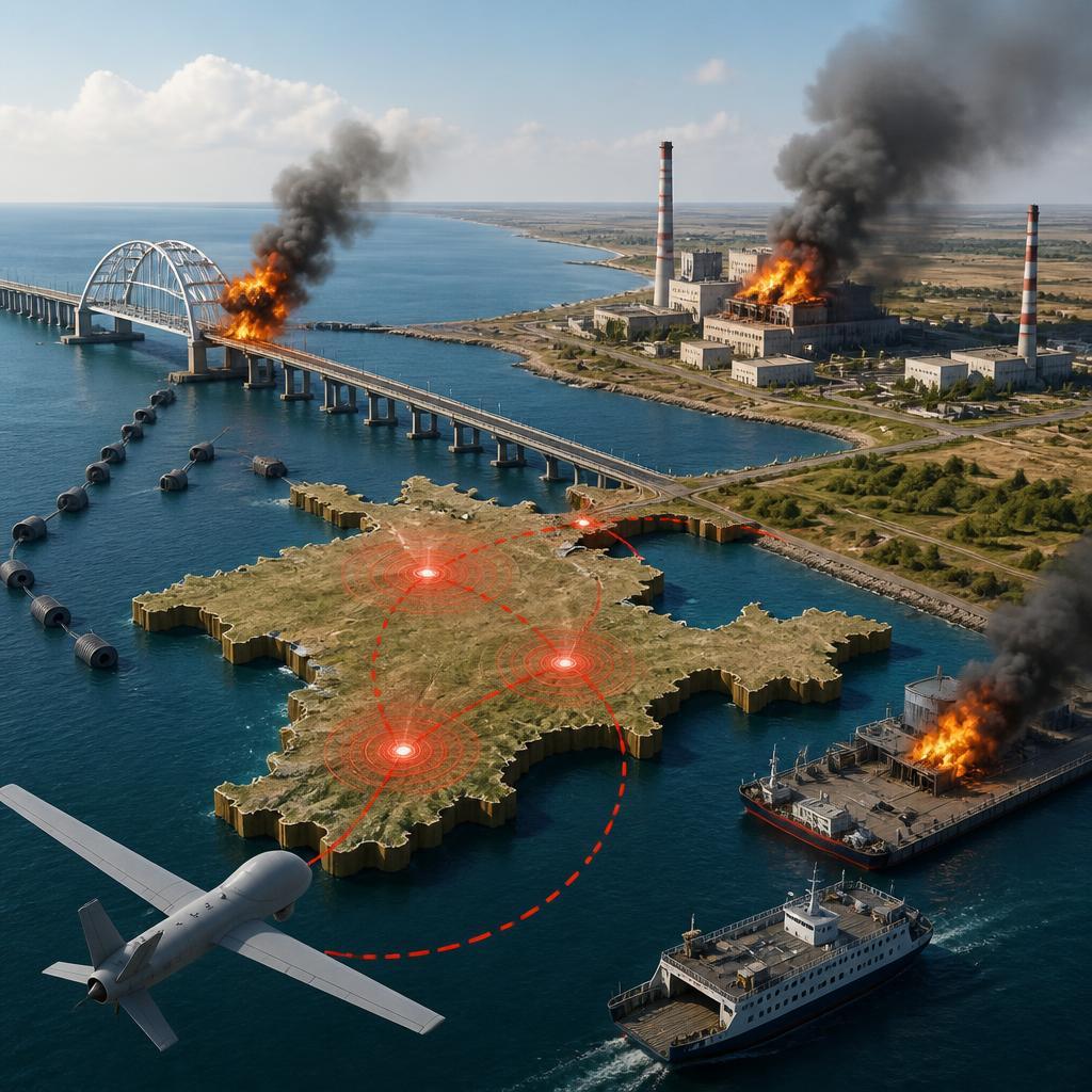 Ukraine Strikes Crimea and Russia