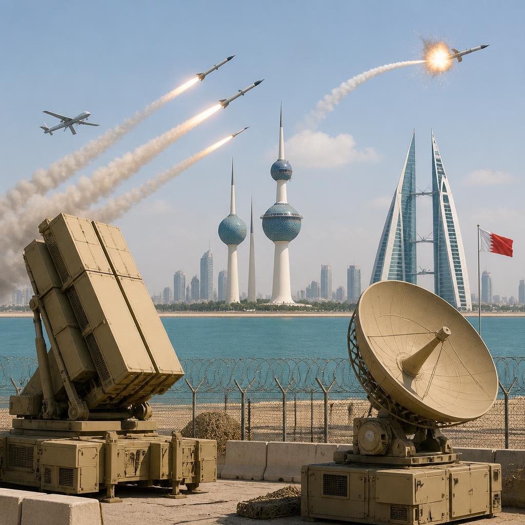 Irán ataca Kuwait y Baréin