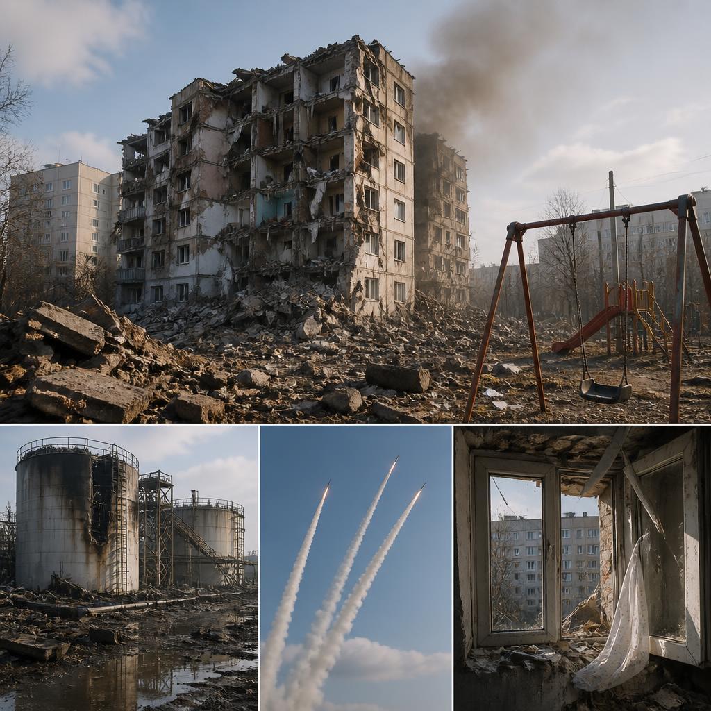 Russia Strikes Kyiv, 27 Killed